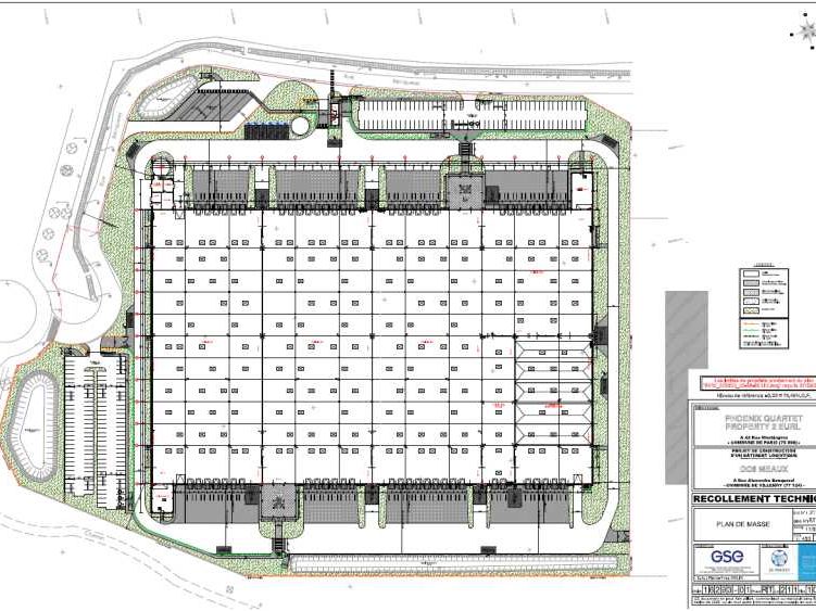 Location entrepots 19471 m² divisibles à partir de 9718 m²