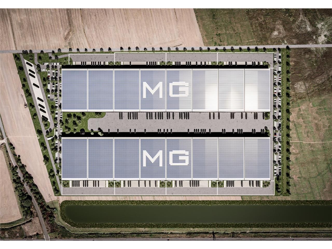 Entrepôt logistique de classe A  à louer - Constr