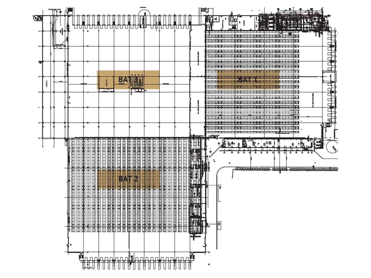 Nous vous proposons à la location un entrepôt log