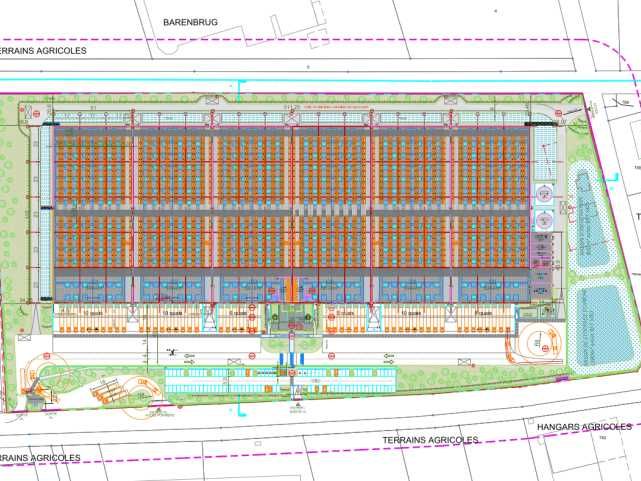 Location entrepots 37209 m² divisibles à partir de 24000 m²