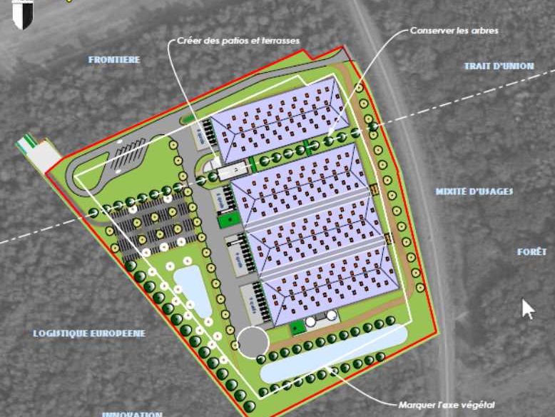 Location entrepots 25776 m² non divisibles