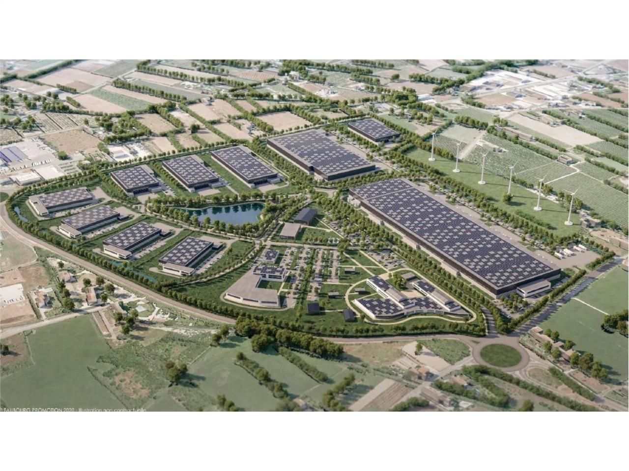 Nous vous proposons 2 entrepôts logistique dans u