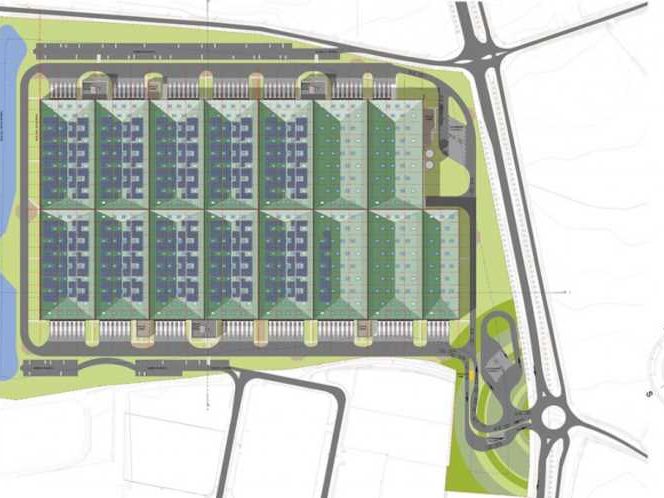 Location entrepots 84028 m² divisibles à partir de 42000 m²