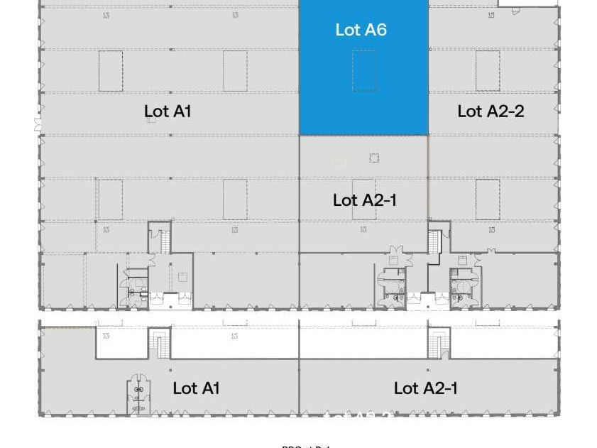 Location entrepots 1728 m² divisibles à partir de 298 m²