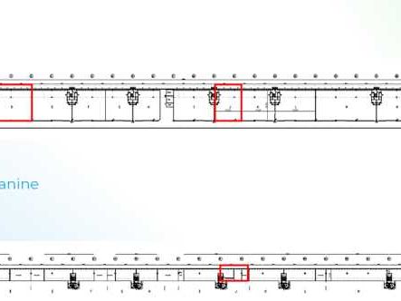 Location entrepots 2392 m² divisibles à partir de 321 m²