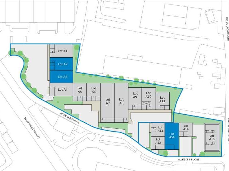 Location entrepots 1820 m² divisibles à partir de 528 m²
