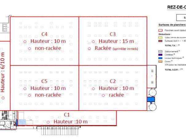 Location entrepots 29957 m² divisibles à partir de 15000 m²