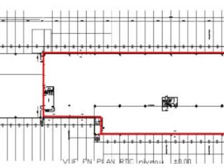 Location entrepots 4249 m² non divisibles