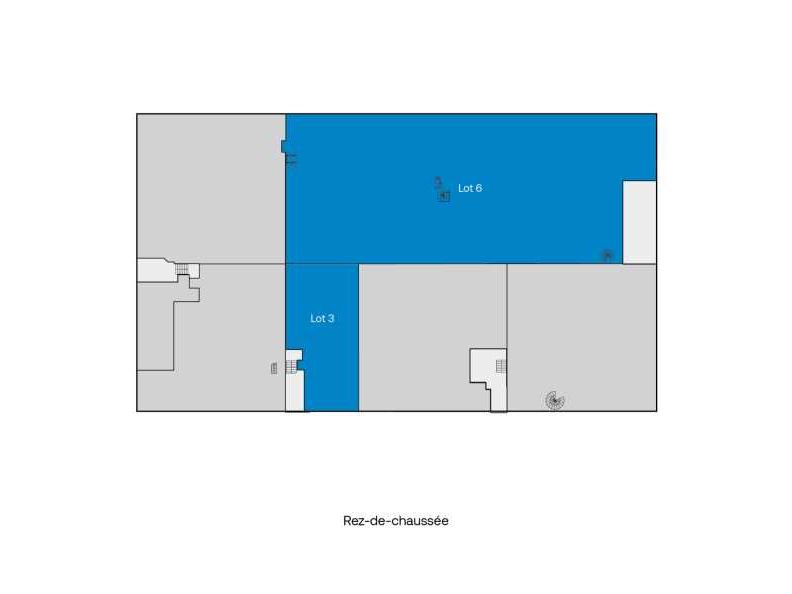Location entrepots 2049 m² divisibles à partir de 233 m²