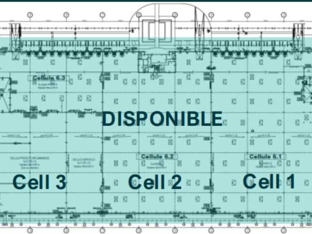 Location entrepots 20443 m² divisibles à partir de 261 m²