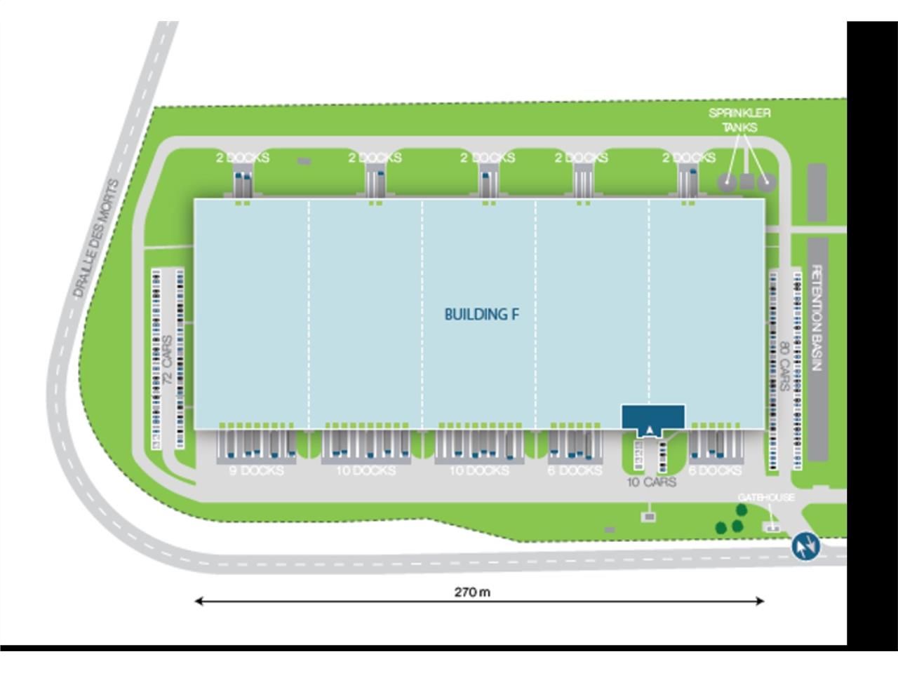 Découvrez un entrepôt logistique de classe A, sit
