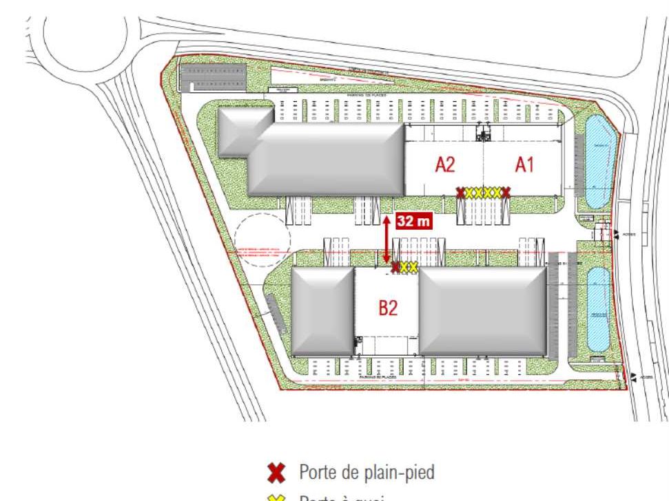 Location entrepots 6974 m² divisibles à partir de 2314 m²