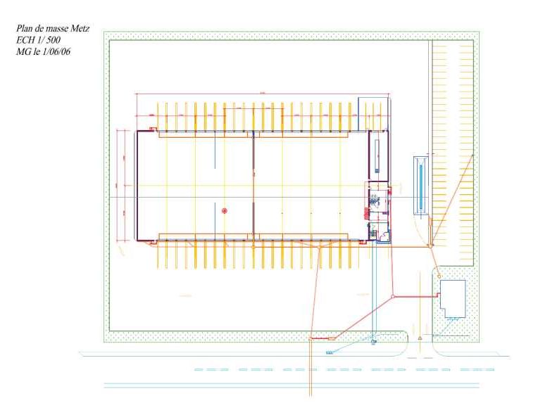 Location entrepots 4319 m² non divisibles