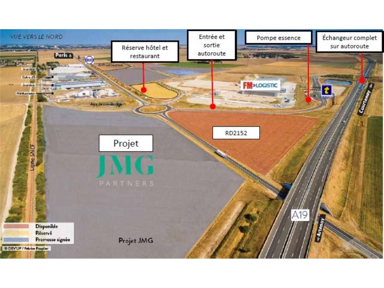 Située sur la commune d'ESCRENNE, le service Logi