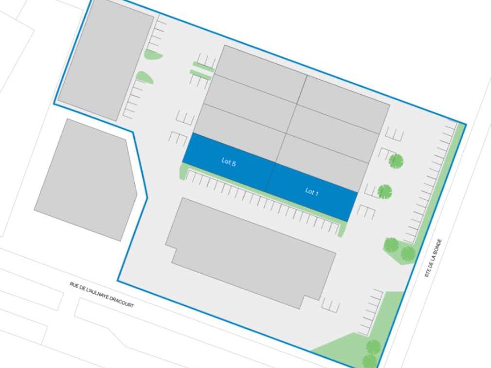 Location bureaux 820 m² divisibles à partir de 410 m²