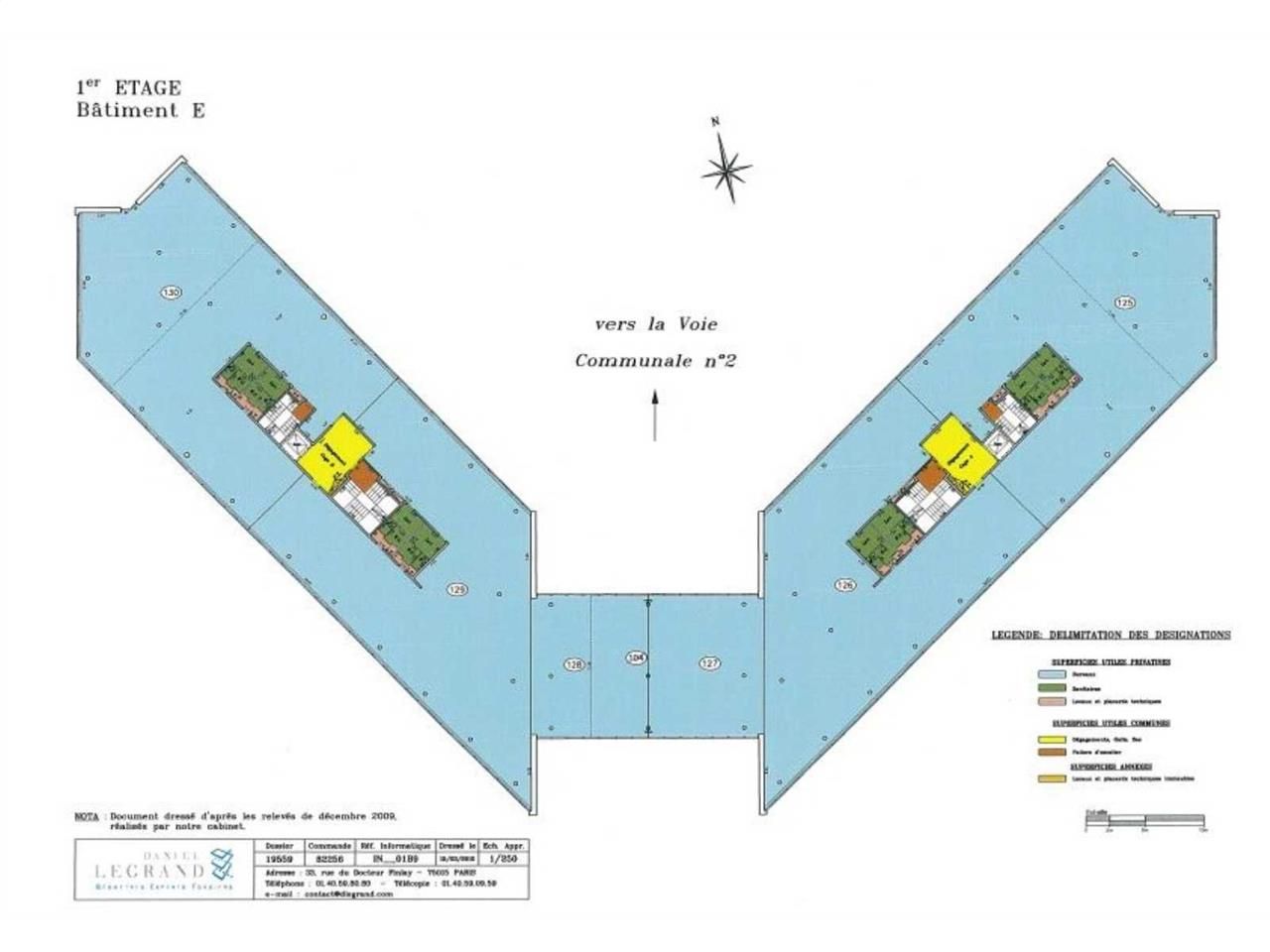 A louer, bureaux à Saint-Aubin.  Situé au coeur d