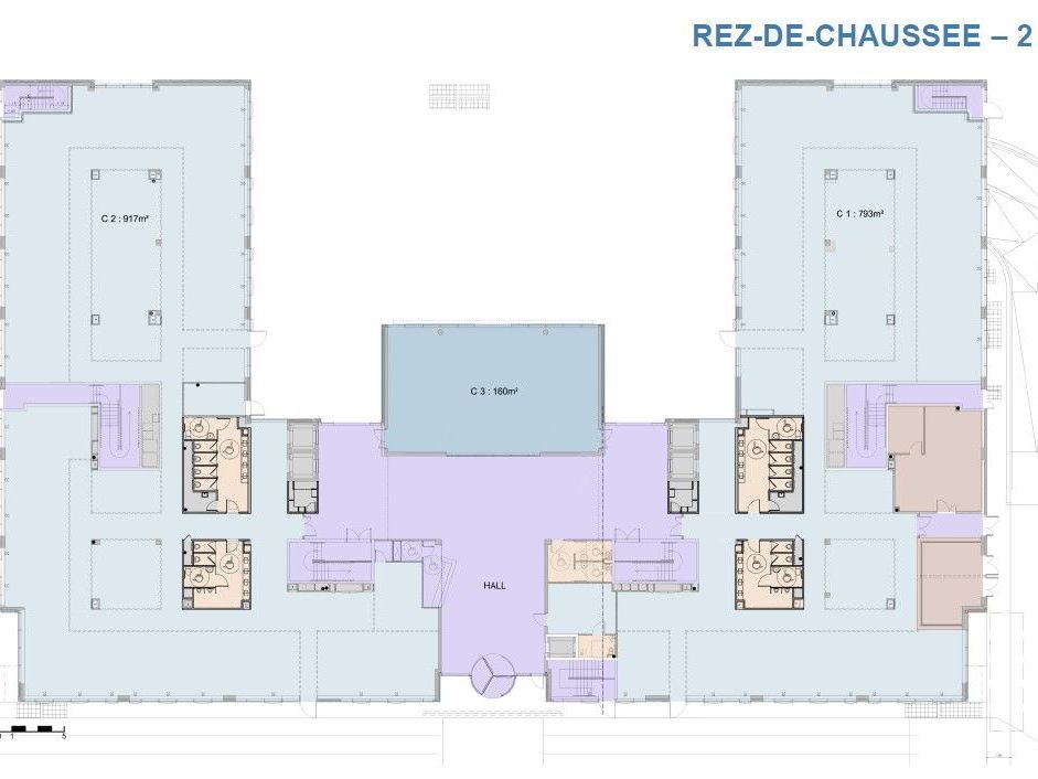 À louer, bureaux rénovés à Rungis, au sein du Par