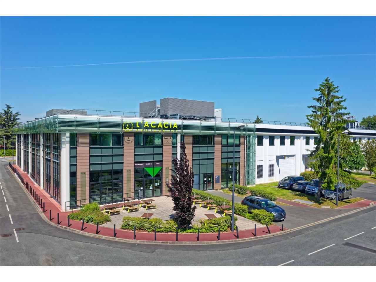 Au coeur du Mosaïc Parc de Courtaboeuf, composé d