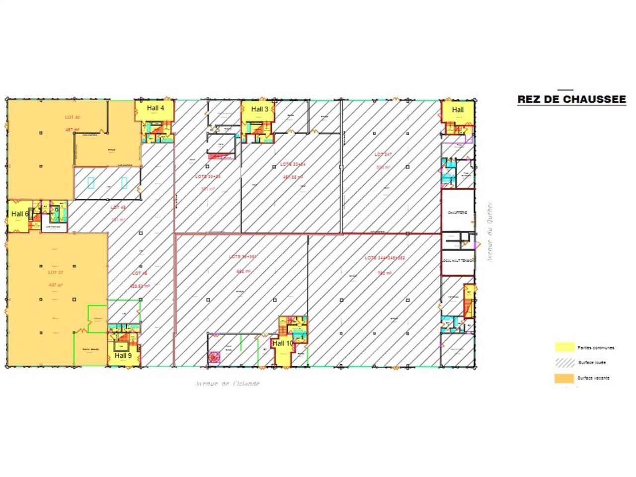 Nous vous proposons à la location des bureaux et 