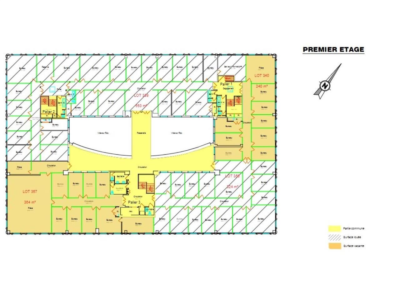 Nous vous proposons à la location plusieurs surfa