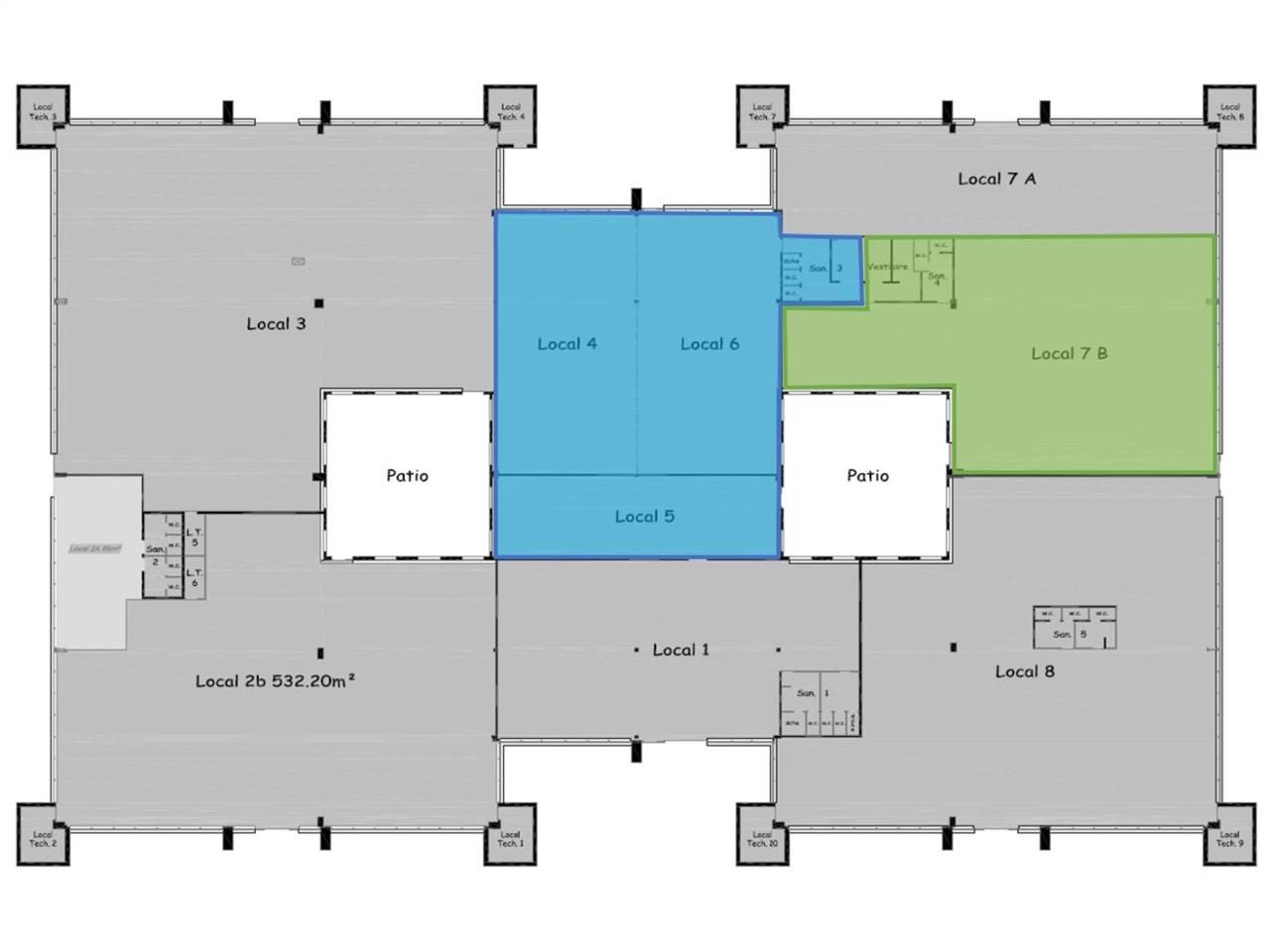 Situés à Trappes, au coeur d'un pôle économique d
