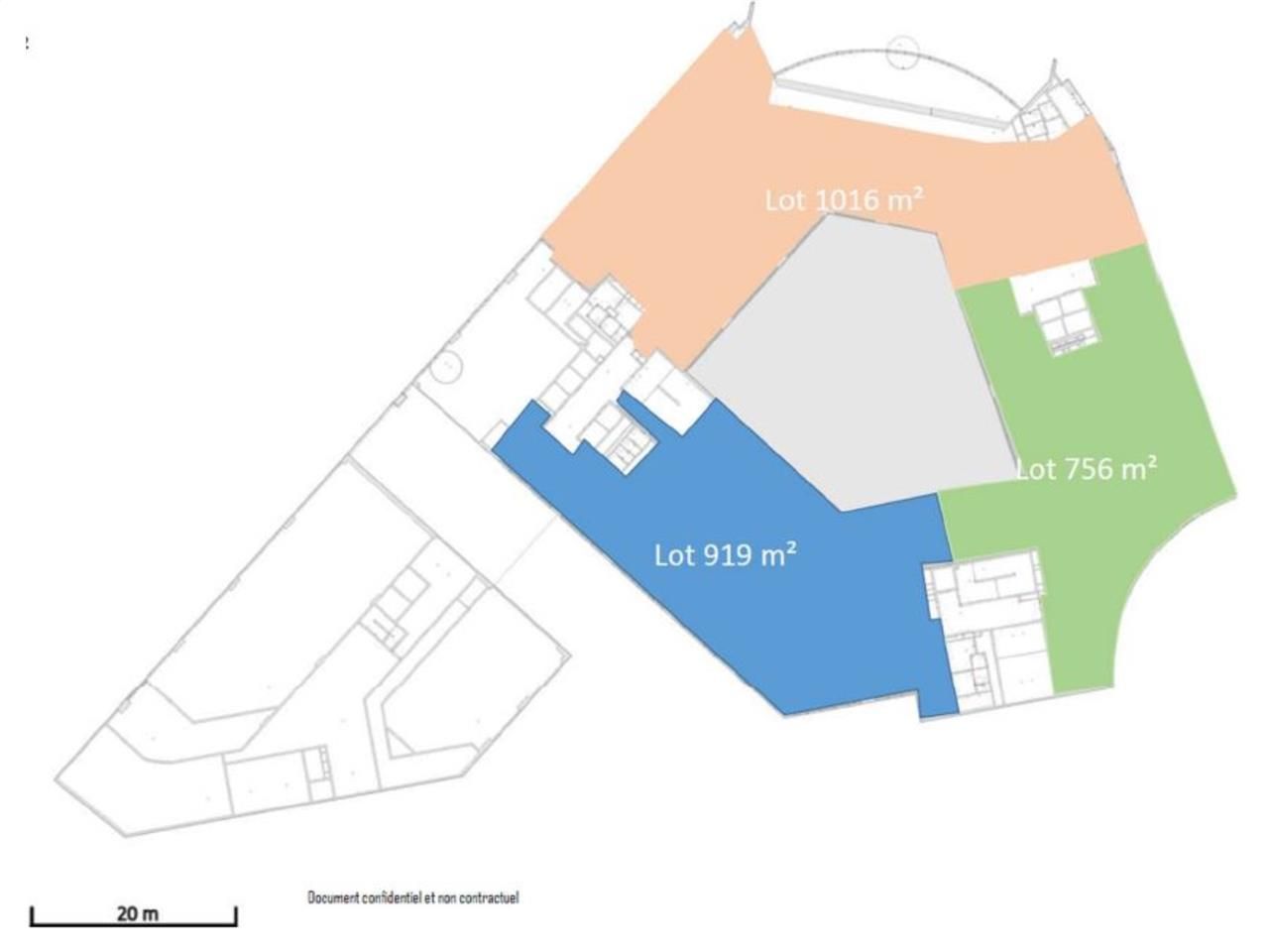 A louer, bureaux à Antony.  Situé au sein du Pôle