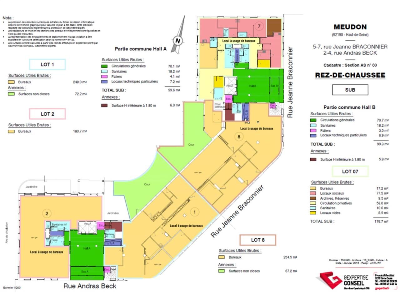 À Meudon-la-Forêt, 5-7 rue Jeanne Braconnier, au 