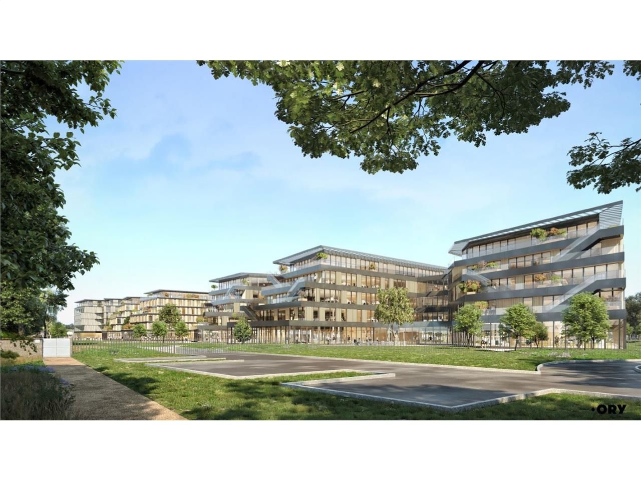 Bureaux neufs à louer à Guyancourt.  Nous proposo