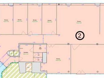 Vente bureaux 2425 m² divisibles à partir de 327 m²