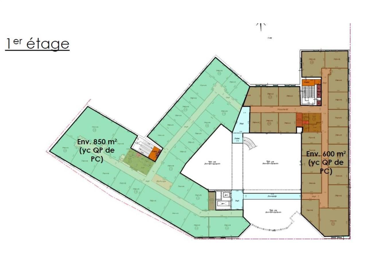 A louer, surface de bureaux à Guyancourt.  Nous p