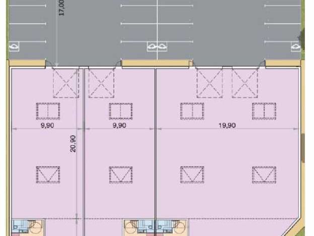 Location entrepots 12553 m² divisibles à partir de 348 m²