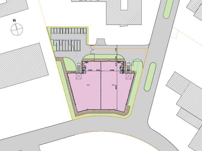 Location bureaux 2000 m² non divisibles