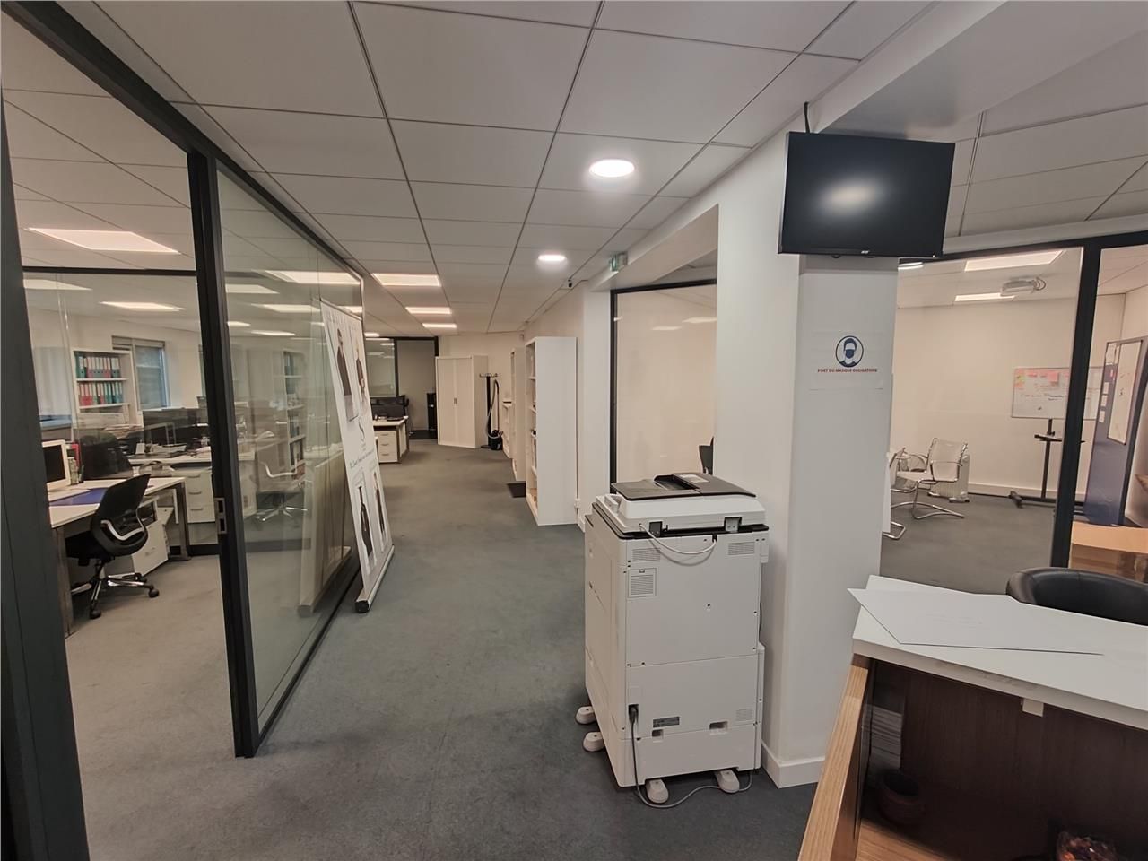 Découvrez ces bureaux rénovés en 2019 d'une surfa