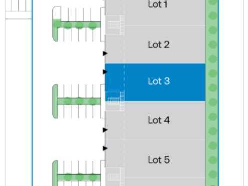Location entrepots 538 m² non divisibles