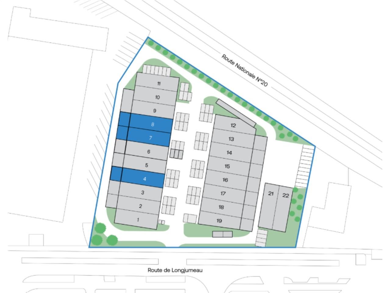 Nous vous proposons à la location un ensemble imm