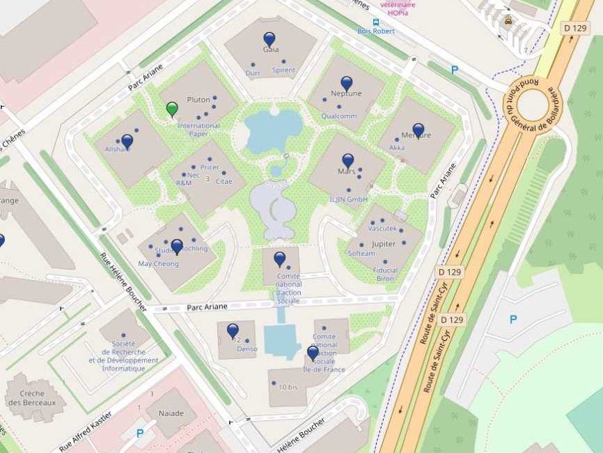 Location bureaux 1435 m² divisibles à partir de 110 m²