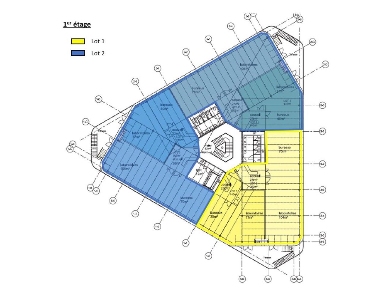 Laboratoires, à vendre, Saint Aubin.  Situé au se