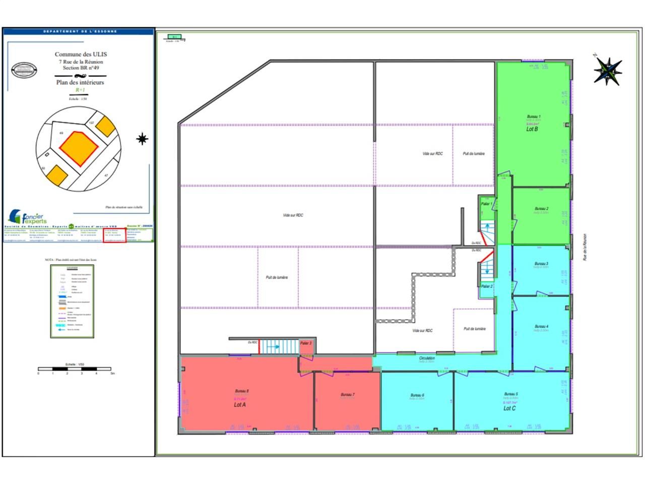 Immeuble indépendant à la location - 877 m² - Cou