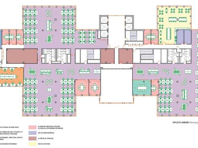 Location bureaux 2530 m² divisibles à partir de 600 m²