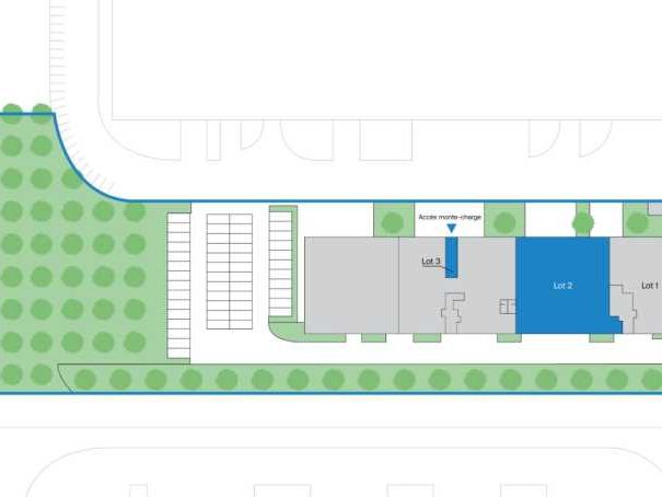 Location bureaux 1750 m² divisibles à partir de 501 m²