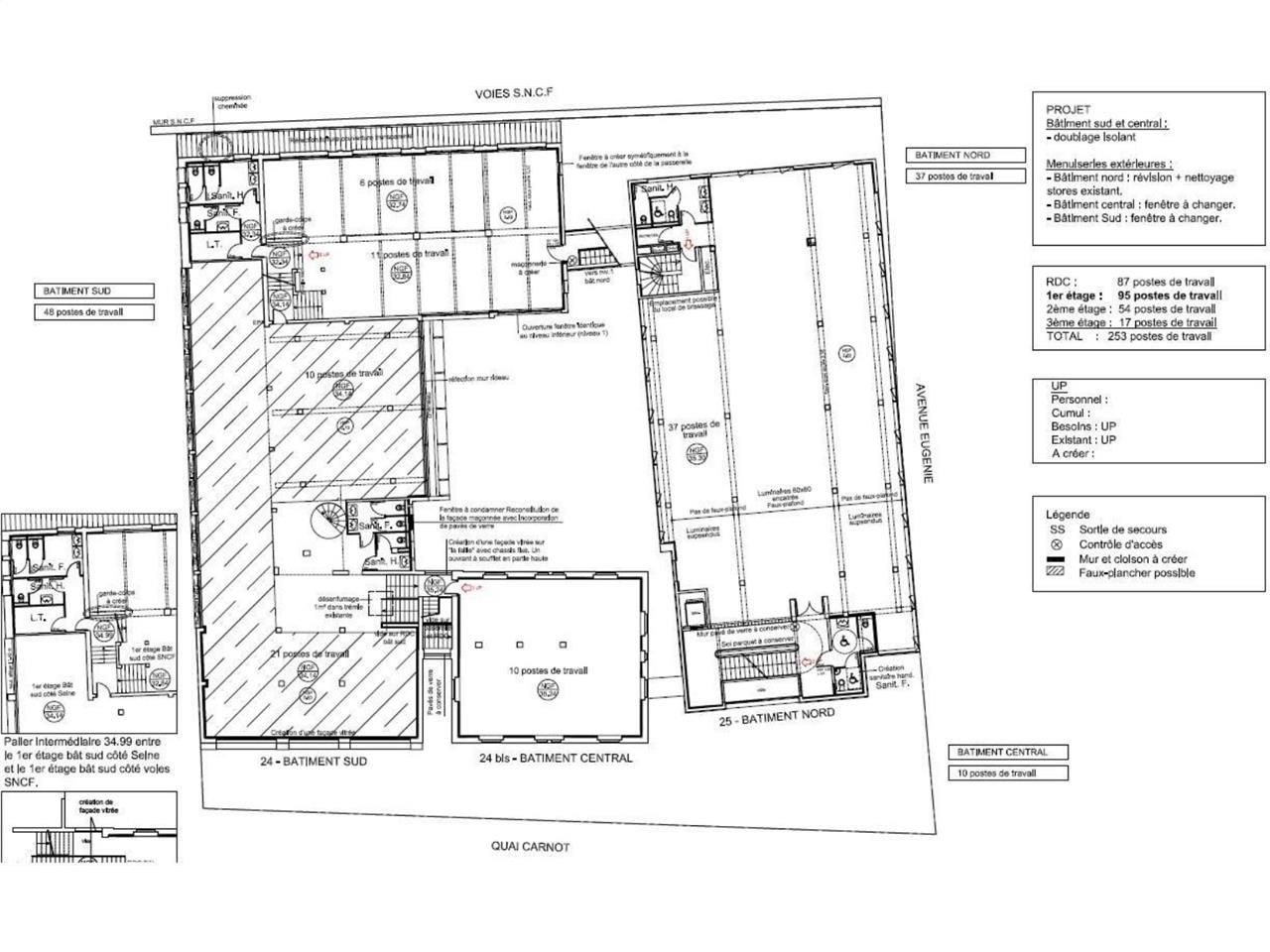 Situé face à la Seine et à proximité immédiate du