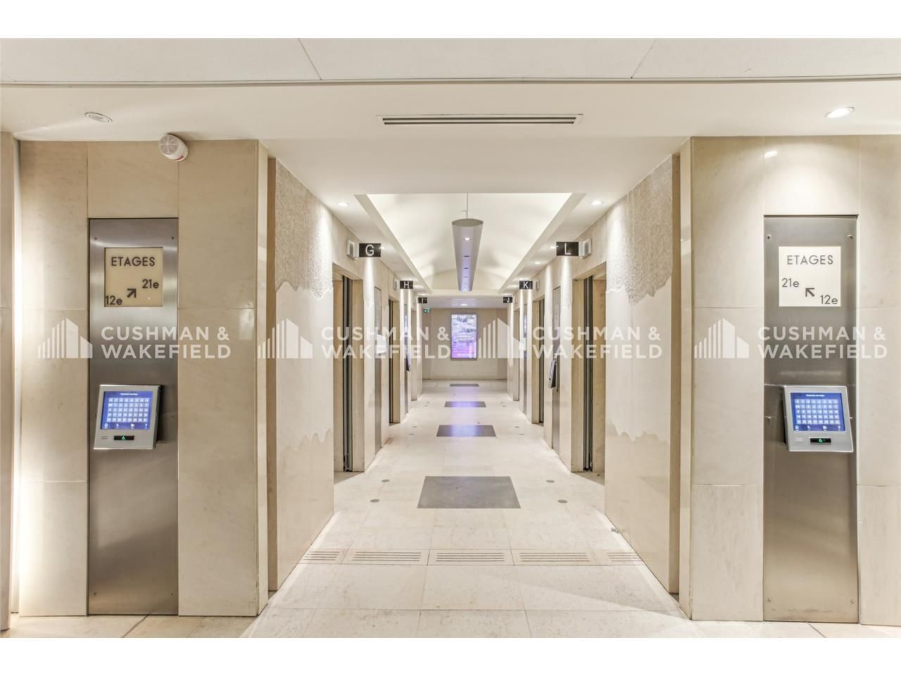 En plein coeur du quartier d'affaires de la Défen