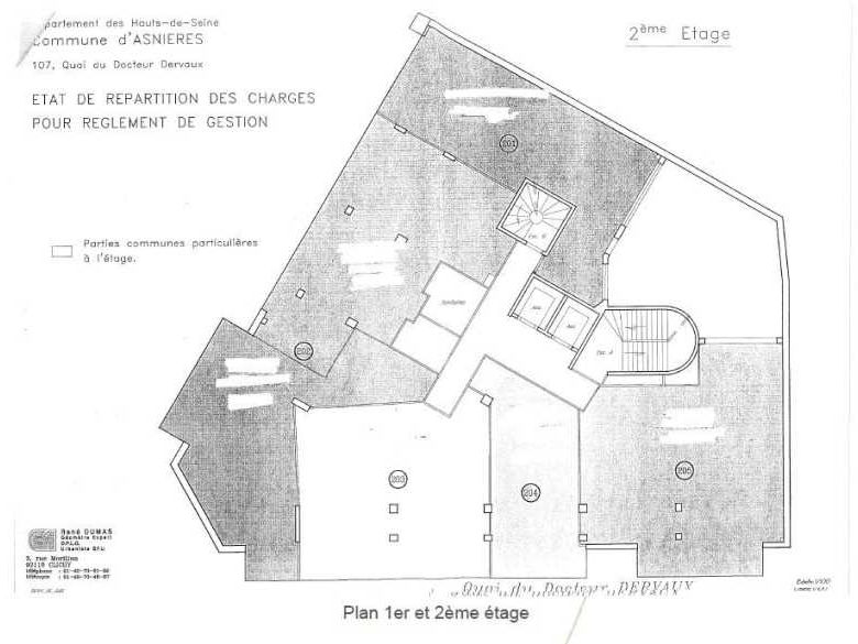 Location bureaux 836 m² divisibles à partir de 49 m²