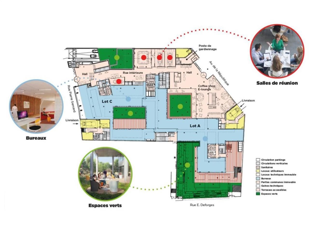 Installez vos futurs bureaux dans IRO : immeuble 