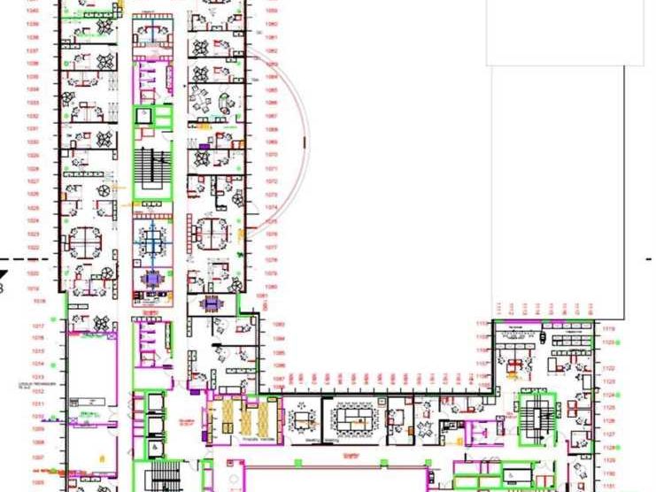 Location bureaux 2685 m² divisibles à partir de 522 m²