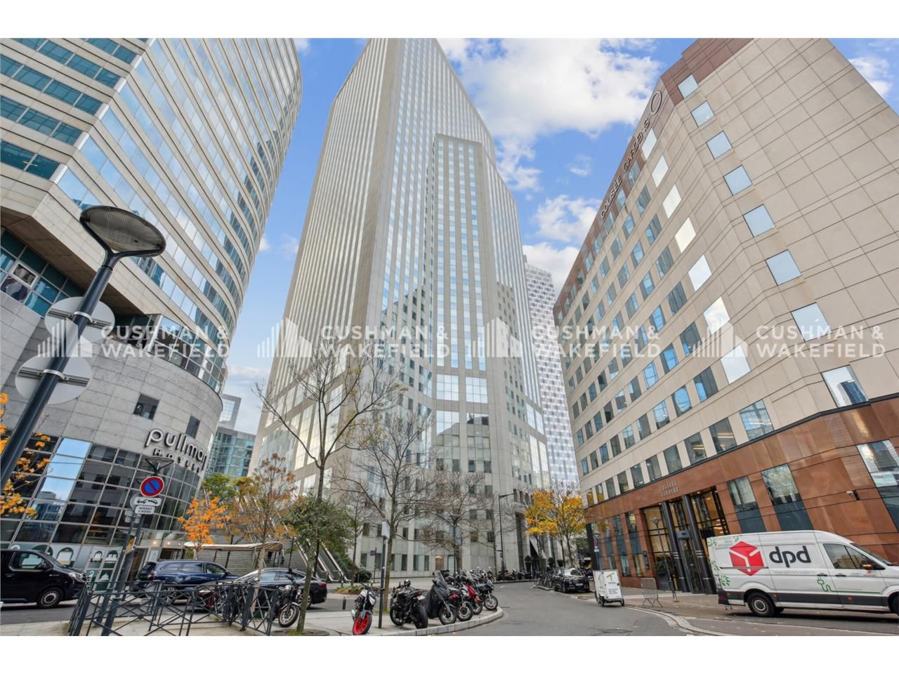 Bureaux à louer à la Défense. Au sein de la tour 