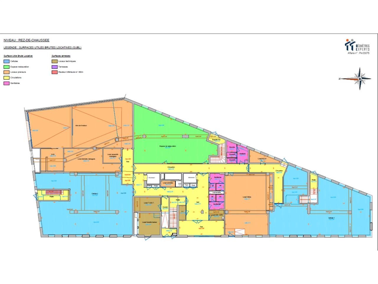 Bureaux, Laboratoires et Salles Blanches à Louer 