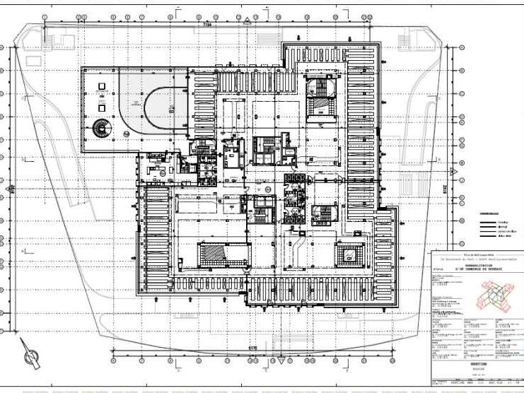Location bureaux 3350 m² divisibles à partir de 618 m²