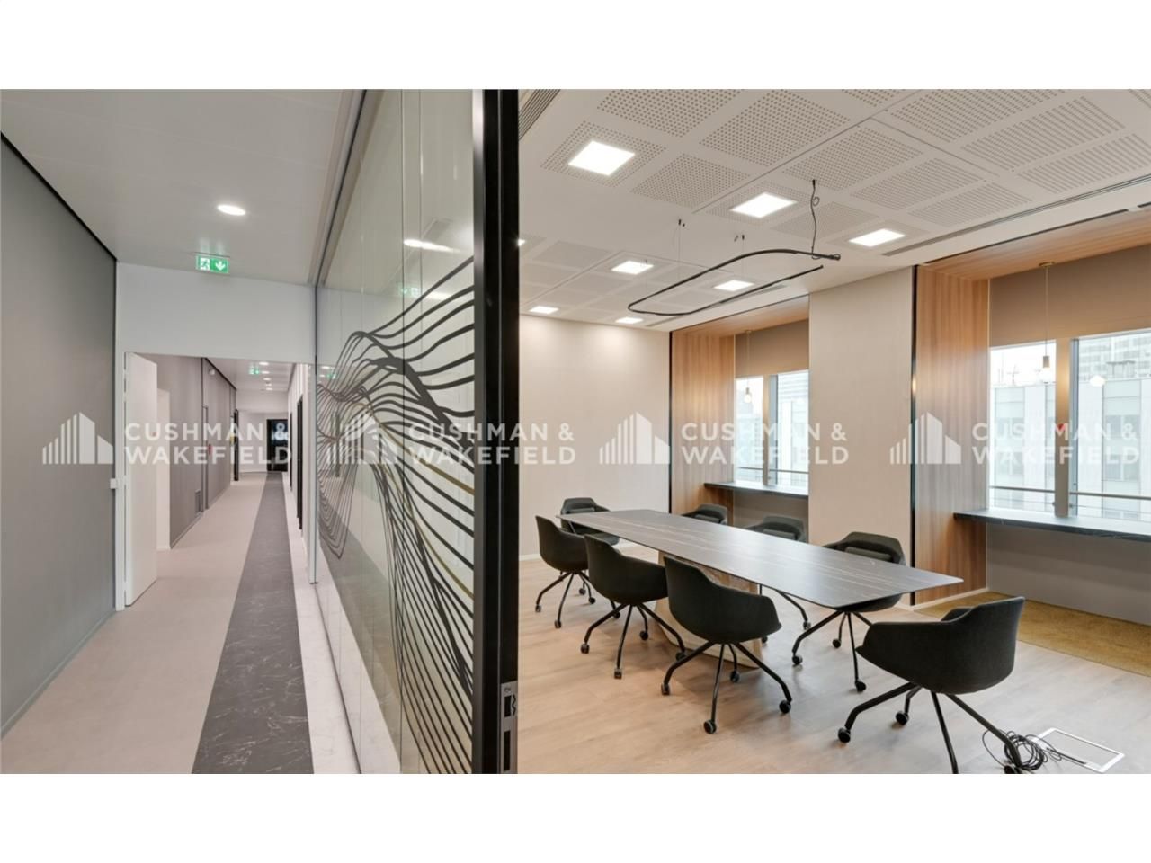 Bureaux à louer à la Défense. Au sein de Liberty 