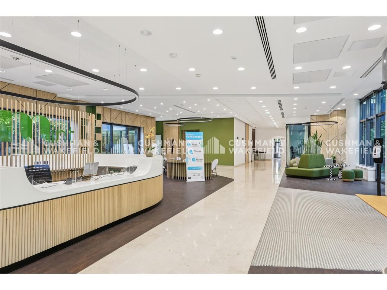 Cushman & Wakefield vous propose une surface de 5